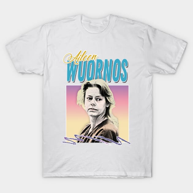 Aileen Wuornos  / Retro Aesthetic Design T-Shirt by DankFutura